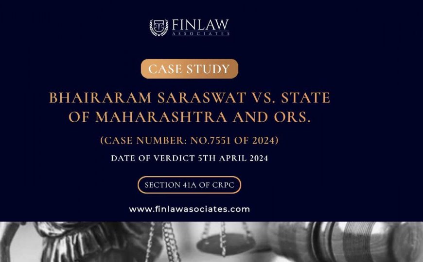 Bhairaram Saraswat Vs. State of Maharashtra and Ors.