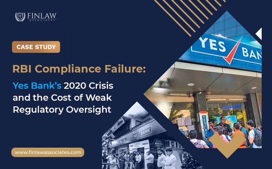 Case Study: RBI Compliance Failure - Yes Bank’s 2020 Crisis and the Cost of Weak Regulatory Oversight