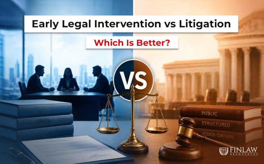 Early Legal Intervention vs Litigation: Which Approach Saves More Time and Money?
